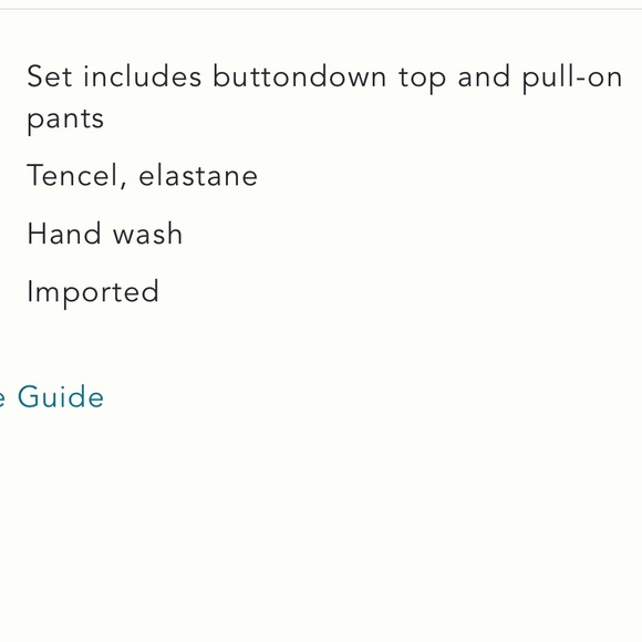 NWT EBERJEY GISELE LONG PAJAMA SET in BLUSH PINK w HEARTS size XL - Picture 8 of 8